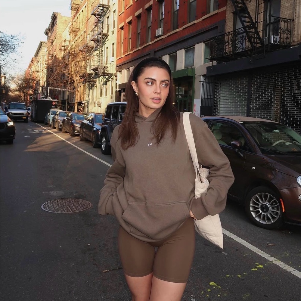 437 x Rachael Kirkconnell Truffle Hoodie